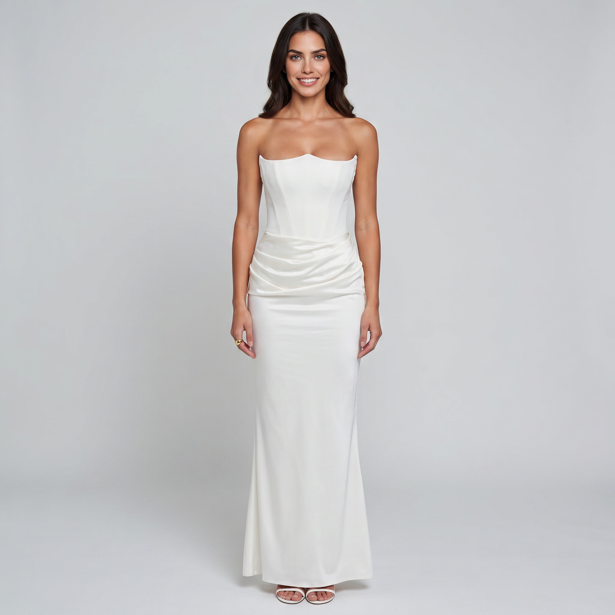 Bianca Strapless Dress