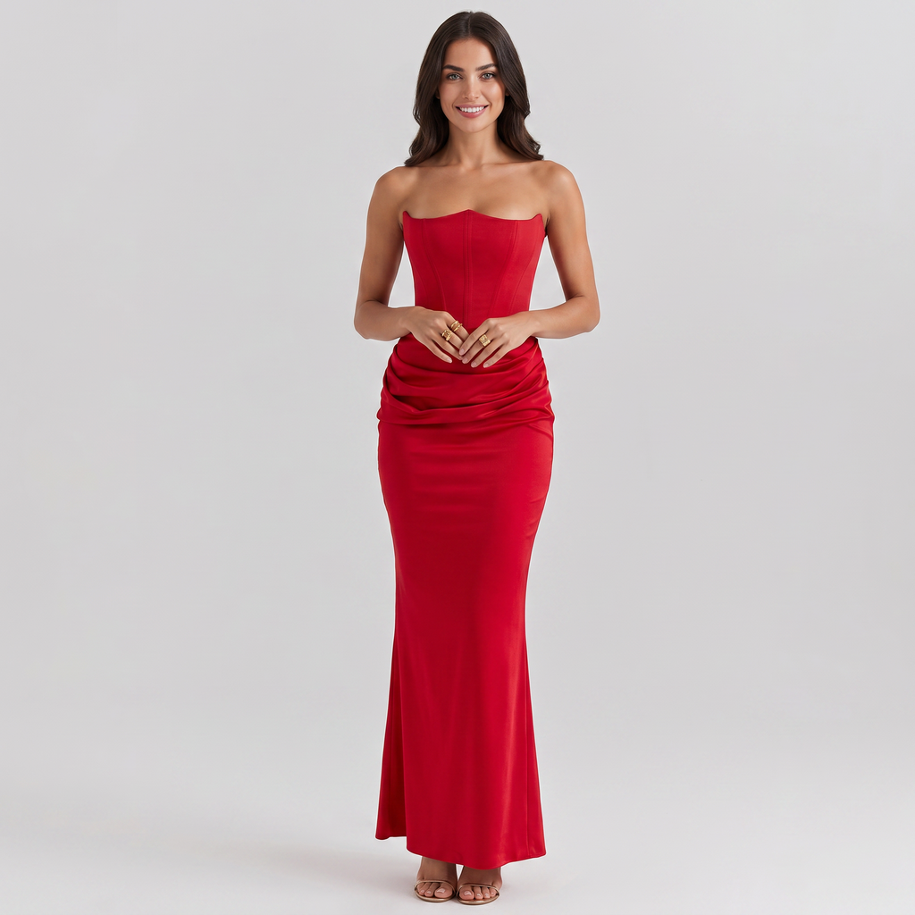 Bianca Strapless Dress