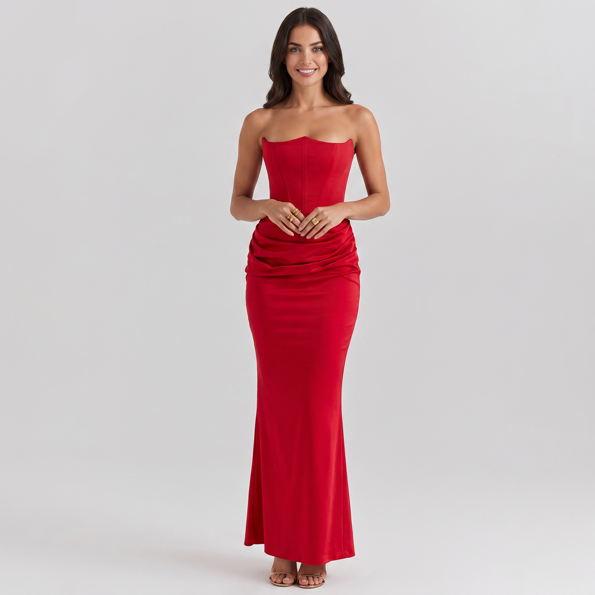 Bianca Strapless Dress
