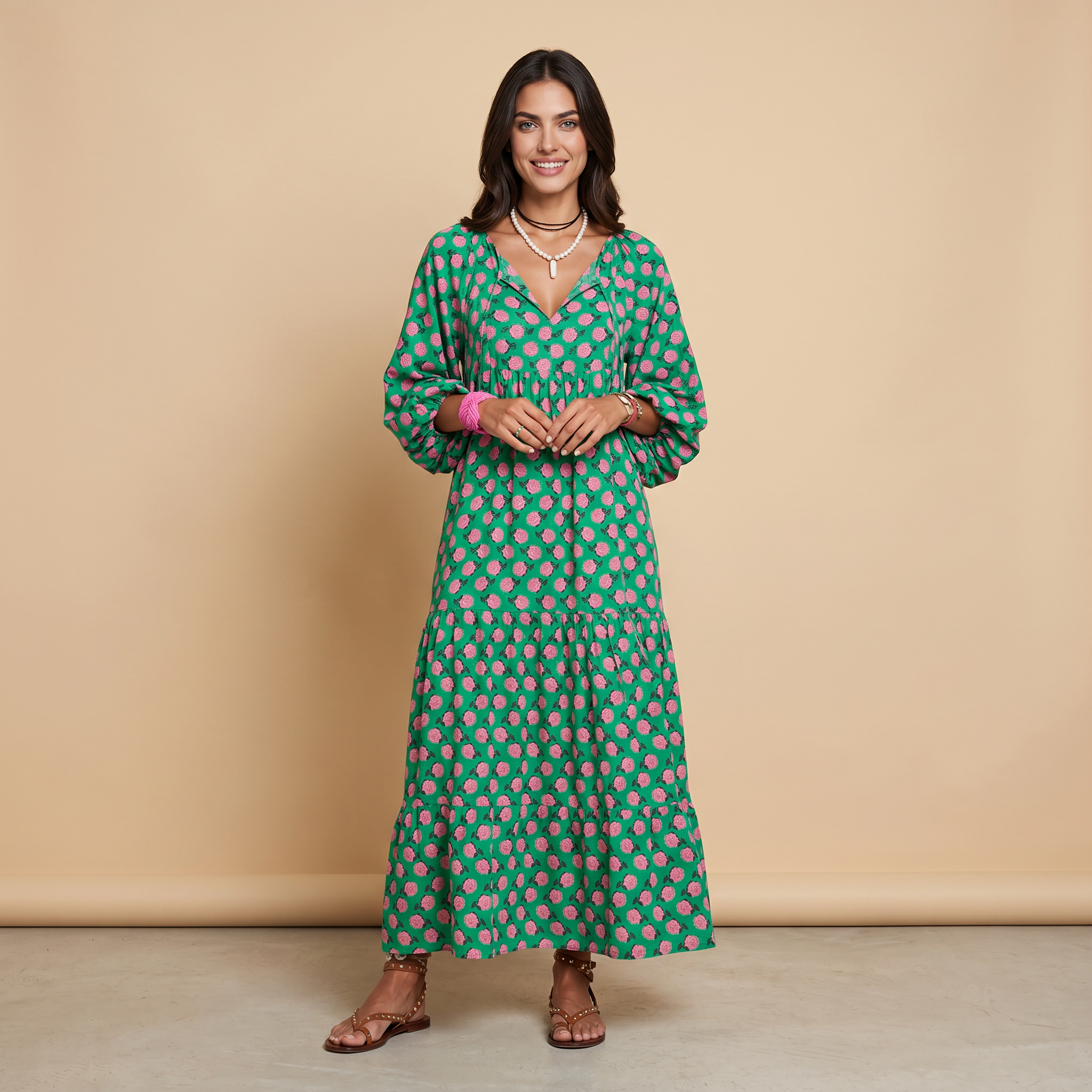 Bloom Bohemian Maxi Dress
